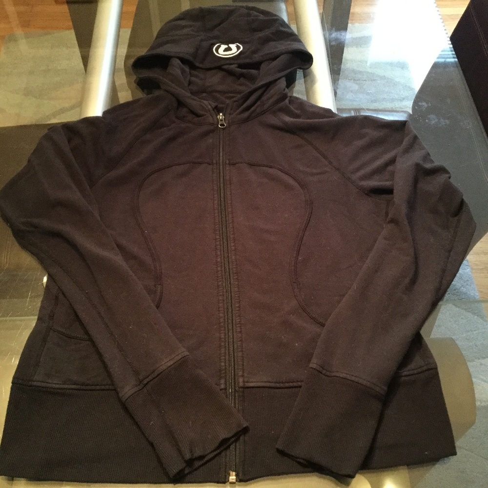 Lululemon Women's Hoodie, black, pre-loved